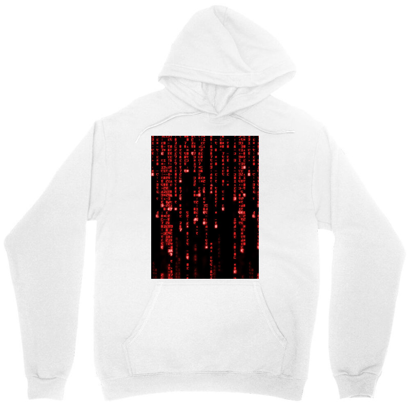 The Red Matrix Code Unisex Hoodie by ceceliodalisc | Artistshot