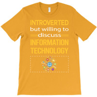 Funny Introverted Information Technology Summer T-shirt | Artistshot