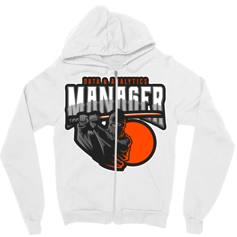 Motivated Data Analytics Manager Cool Zipper Hoodie | Artistshot