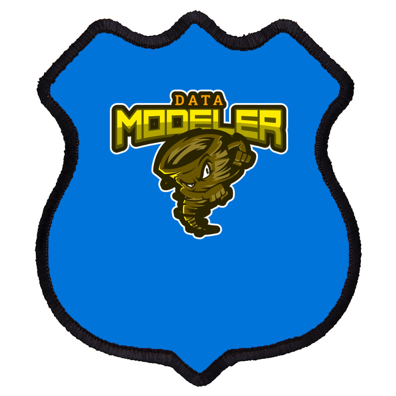 Furious Data Modeler Humor Shield Patch | Artistshot