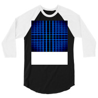 Futuristic Grid Patterns Hipster 3/4 Sleeve Shirt | Artistshot