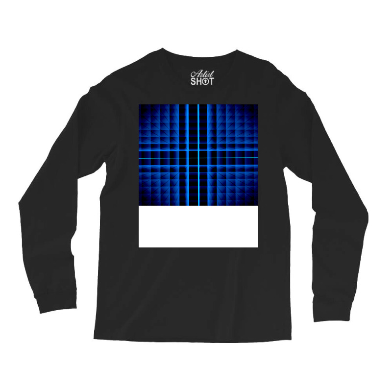 Futuristic Grid Patterns Hipster Long Sleeve Shirts | Artistshot