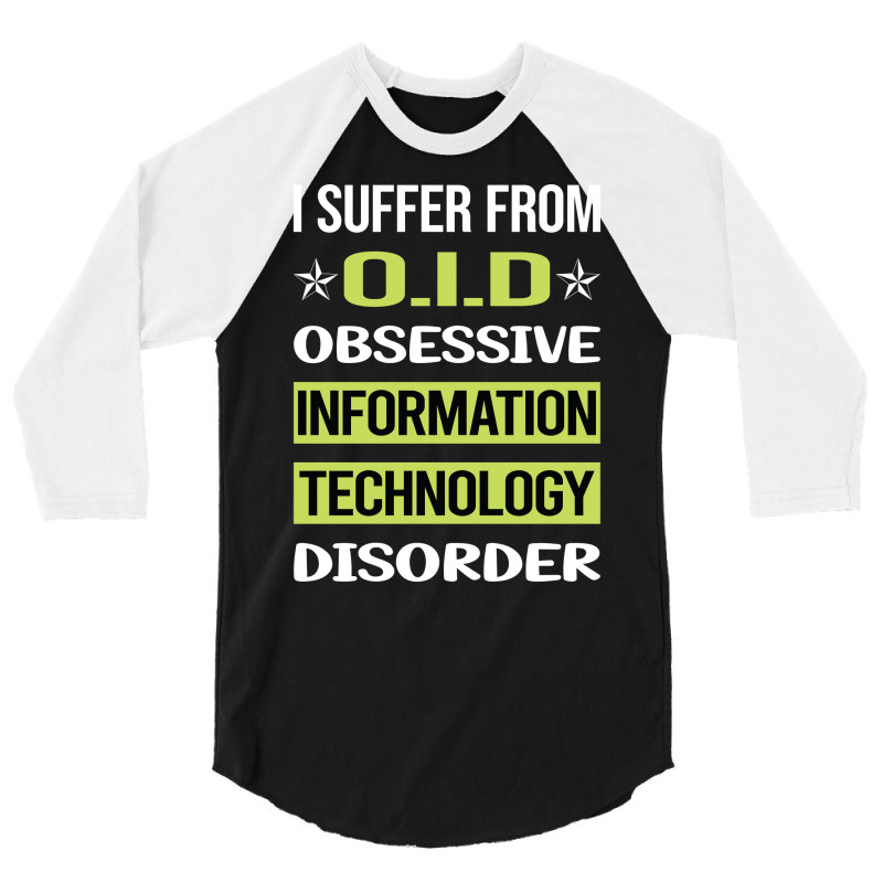 Obsessive Love Information Technology Summer 3/4 Sleeve Shirt | Artistshot