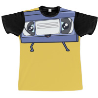 Never Forget Retro Kawaii Vhs Cassette Graphic T-shirt | Artistshot