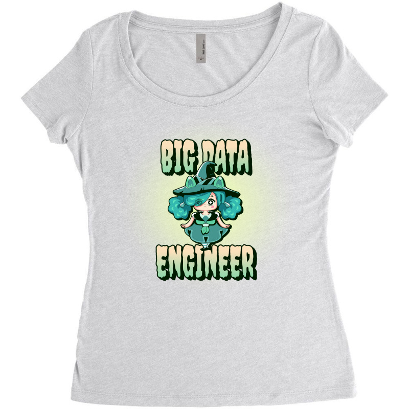 Pretty Big Data Engineer Tumblr Women's Triblend Scoop T-shirt by hypplapytep | Artistshot