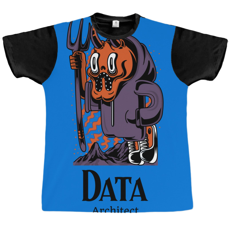 Proud Data Architect Green Graphic T-shirt | Artistshot