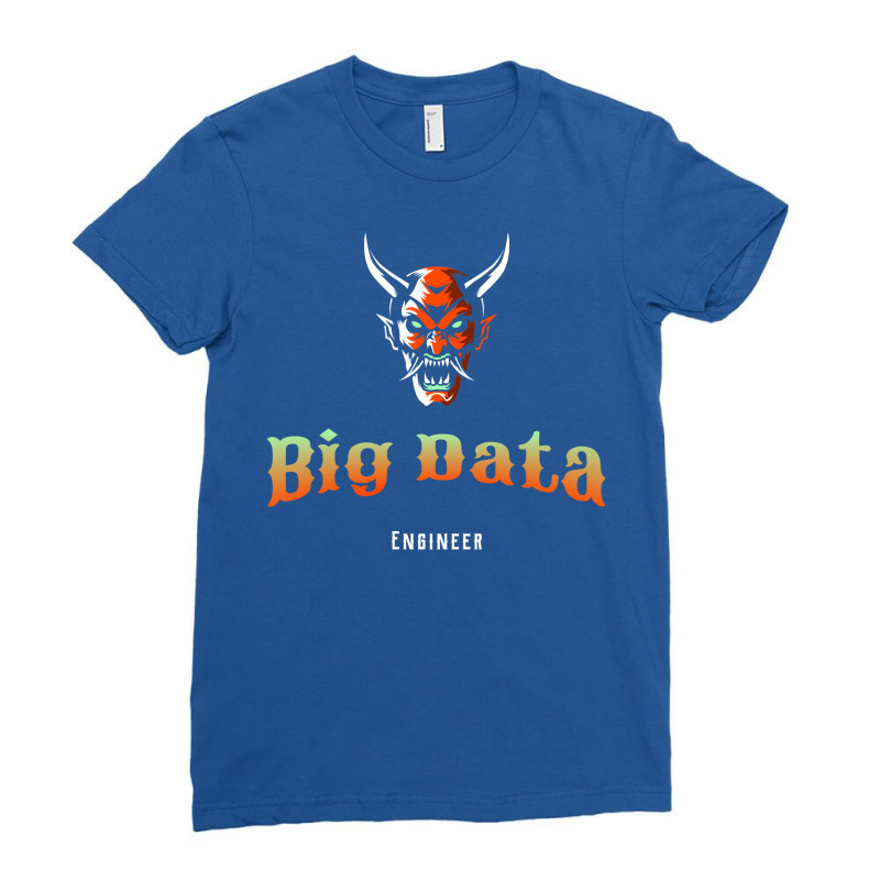 The Perfect Big Data Engineer 70s Ladies Fitted T-Shirt by tiartifetovi | Artistshot