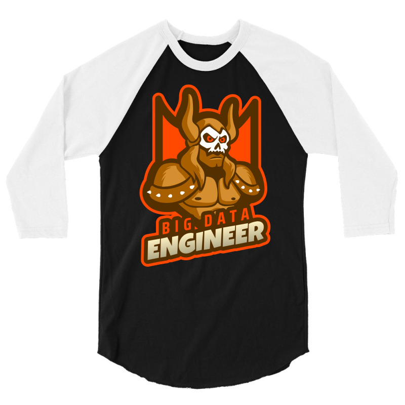 The Big Data Engineer Hipster 3/4 Sleeve Shirt by hypplapytep | Artistshot