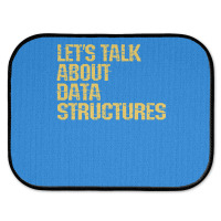 Lets Talk About Data Structures Algorithms Binary Rear Car Mat | Artistshot