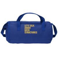 Lets Talk About Data Structures Algorithms Binary Duffel Bag | Artistshot