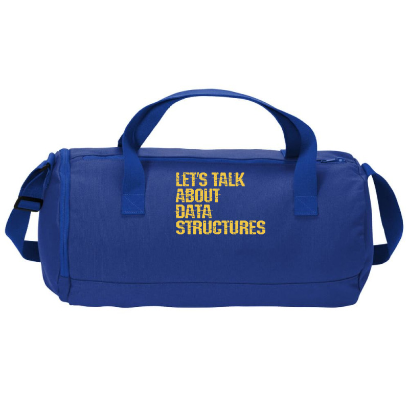 Lets Talk About Data Structures Algorithms Binary Duffel Bag | Artistshot