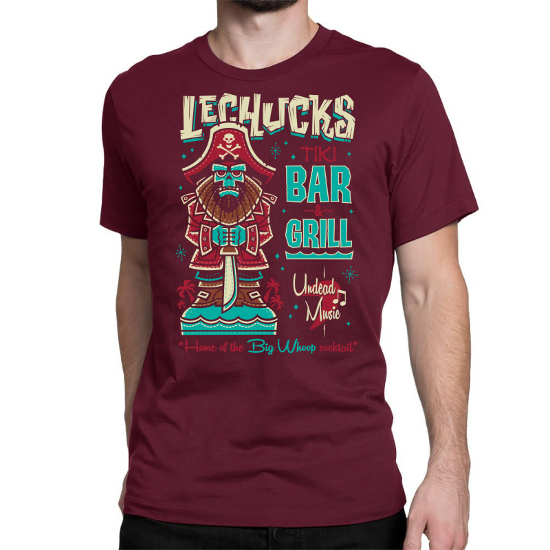 Lechucks Tiki Bar   Monkey Island   Retro Video Ga Classic T-shirt by eventslumjac | Artistshot