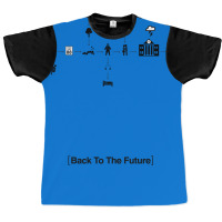 Back To The Future Pictogram Story Graphic T-shirt | Artistshot