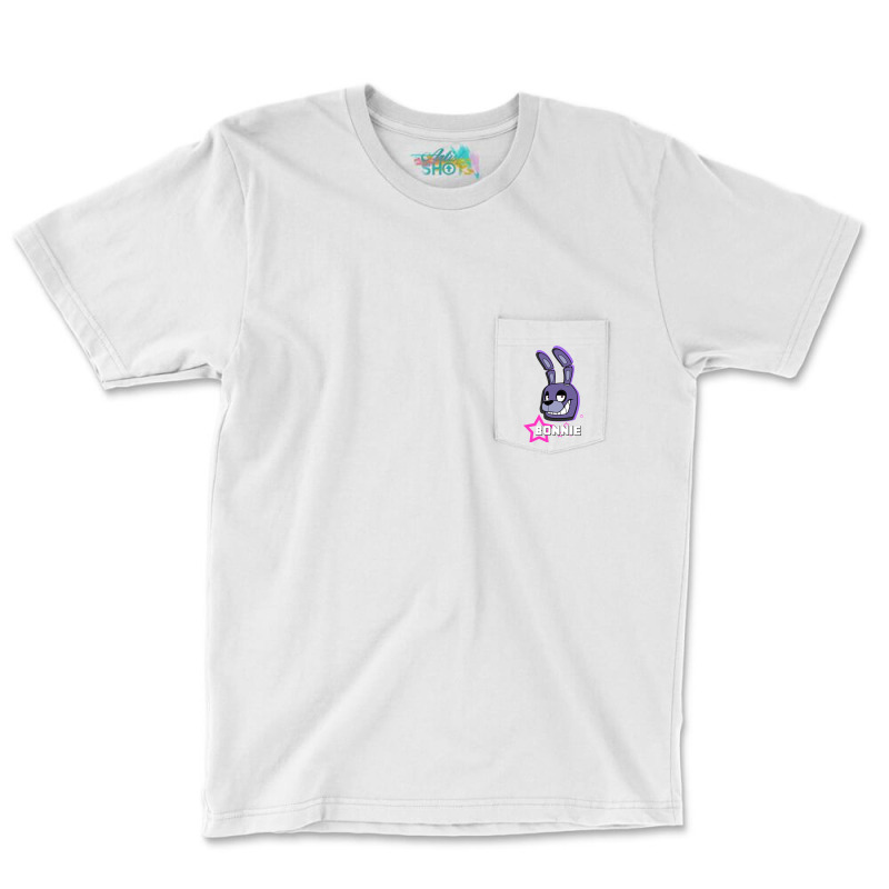 Bonnie (five Nights At Freddy's) Pocket T-Shirt by maoznzenzew | Artistshot