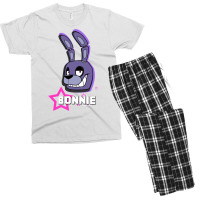 Bonnie (five Nights At Freddy's) Men's T-shirt Pajama Set | Artistshot