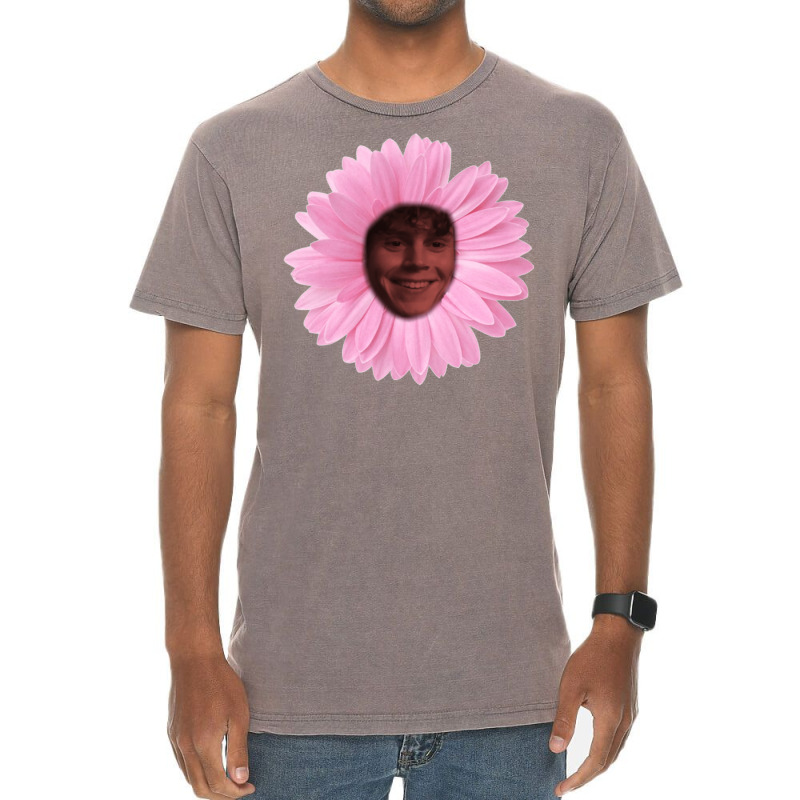 Evan Peters Flower Vintage T-shirt | Artistshot