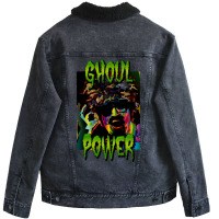 Ghoul Power Unisex Sherpa-lined Denim Jacket | Artistshot