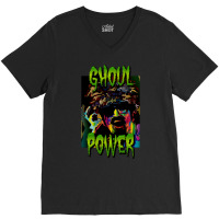 Ghoul Power V-neck Tee | Artistshot