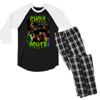 Ghoul Power Men's 3/4 Sleeve Pajama Set | Artistshot