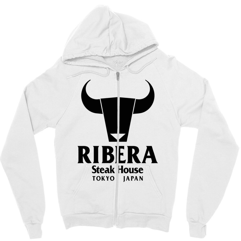 Ribera Steak House Japan Zipper Hoodie by oroscoshuyaoz | Artistshot