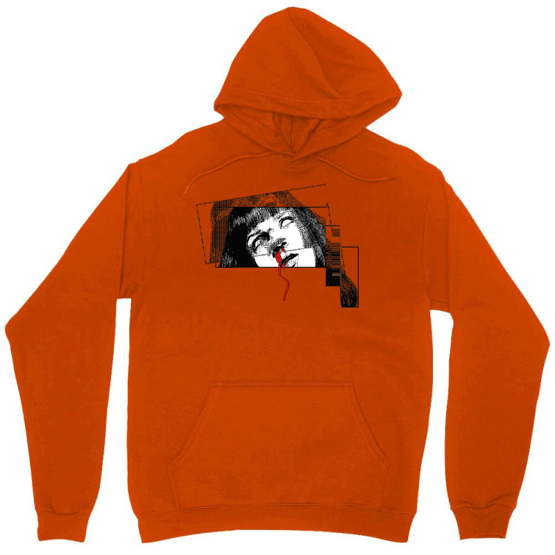 Mia Wallace Glitch Art ∆∆∆ Aesthetic Graphic Unisex Hoodie | Artistshot