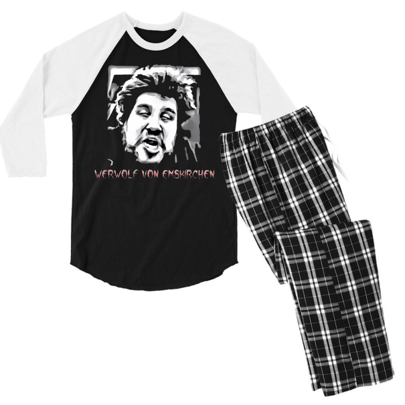 Werewolf Of Emskirchen Men's 3/4 Sleeve Pajama Set | Artistshot