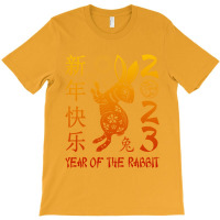 Year Of The Rabbit 2023 Zodiac Chinese New Year 20 T-shirt | Artistshot