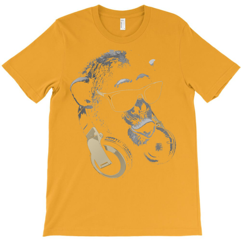 Monkey Dj Bling T-shirt | Artistshot