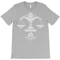 Libra  Libra Symbol Sign  Birthday (white) T-shirt | Artistshot