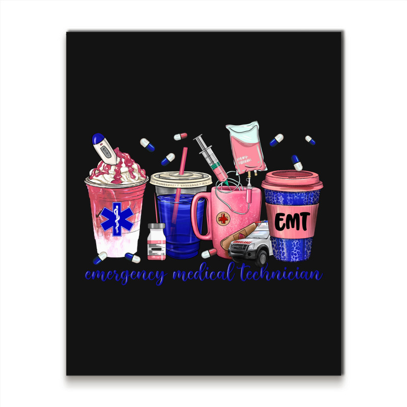 Emergency Medical Technician Metal Print Vertical | Artistshot