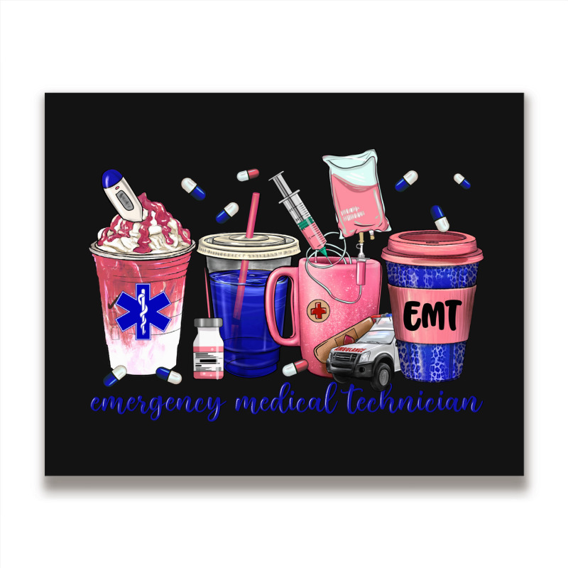 Emergency Medical Technician Metal Print Horizontal | Artistshot