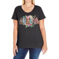 Abuela Flowers Ladies Curvy T-shirt | Artistshot