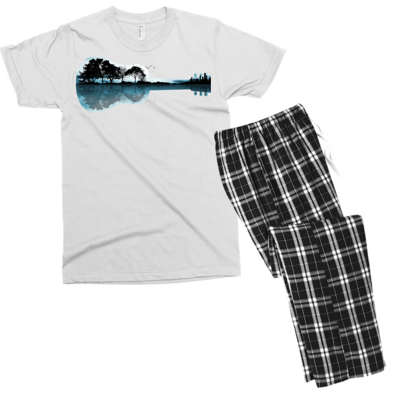 Nature Guitar 3 Men's T-shirt Pajama Set | Artistshot