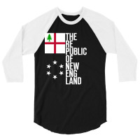 The Republic Of New England 3/4 Sleeve Shirt | Artistshot