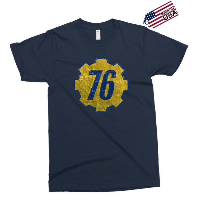 Vault 76   Distressed Exclusive T-shirt by koorenayoubq | Artistshot