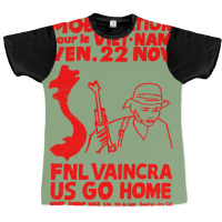 Mobilisation For Vietnam   Revolution Protest Graphic T-shirt | Artistshot