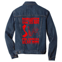 Mobilisation For Vietnam   Revolution Protest Men Denim Jacket | Artistshot