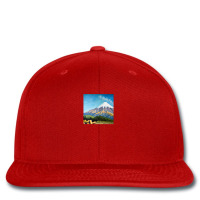 Taranaki Sunrise In Winter   2022 New Zealand Prin Printed Hat | Artistshot