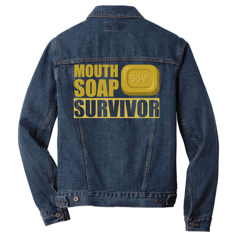 Mouth Soap Survivor Men Denim Jacket | Artistshot