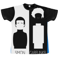 Simon And Garfunkel B&w Graphic T-shirt | Artistshot