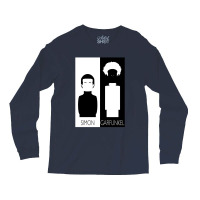 Simon And Garfunkel B&w Long Sleeve Shirts | Artistshot