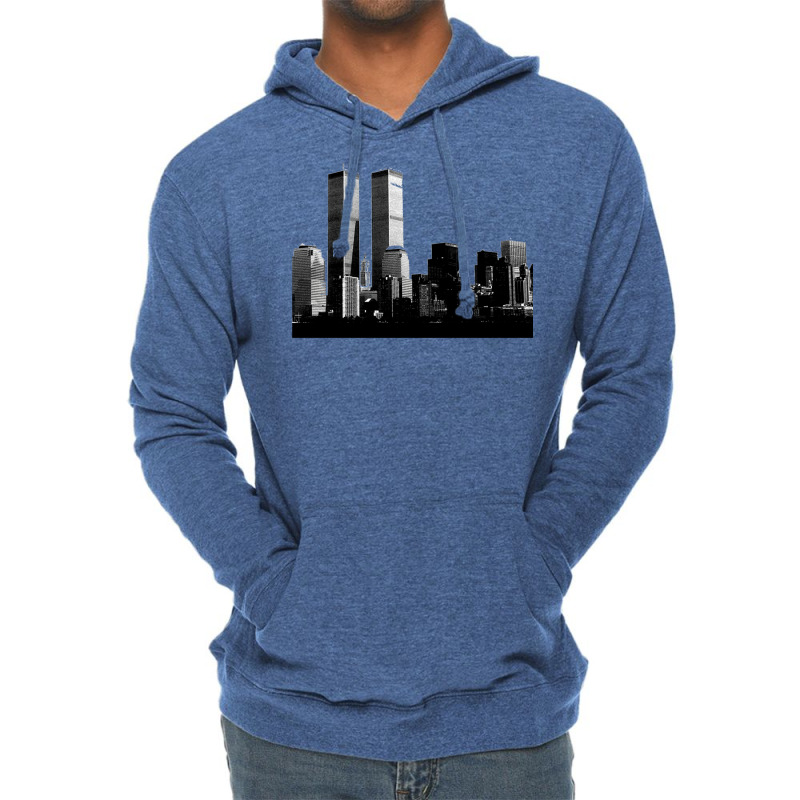 Twin Towers Lightweight Hoodie | Artistshot