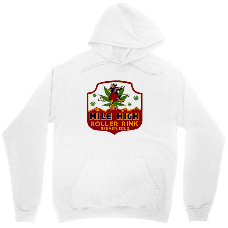 Mile High Roller Rink Unisex Hoodie | Artistshot