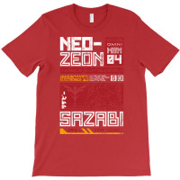 Neo Zeon   Mobile Suit Sazabi   Vintage Distressed T-shirt | Artistshot