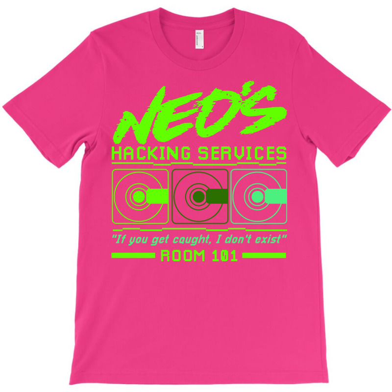 Neo's Hacking Services T-Shirt by xaqaniportv | Artistshot