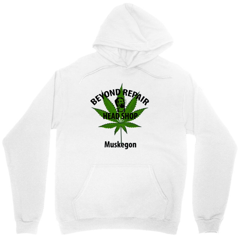 Muskegon Michigan Beyond Repair Head Shop Unisex Hoodie | Artistshot