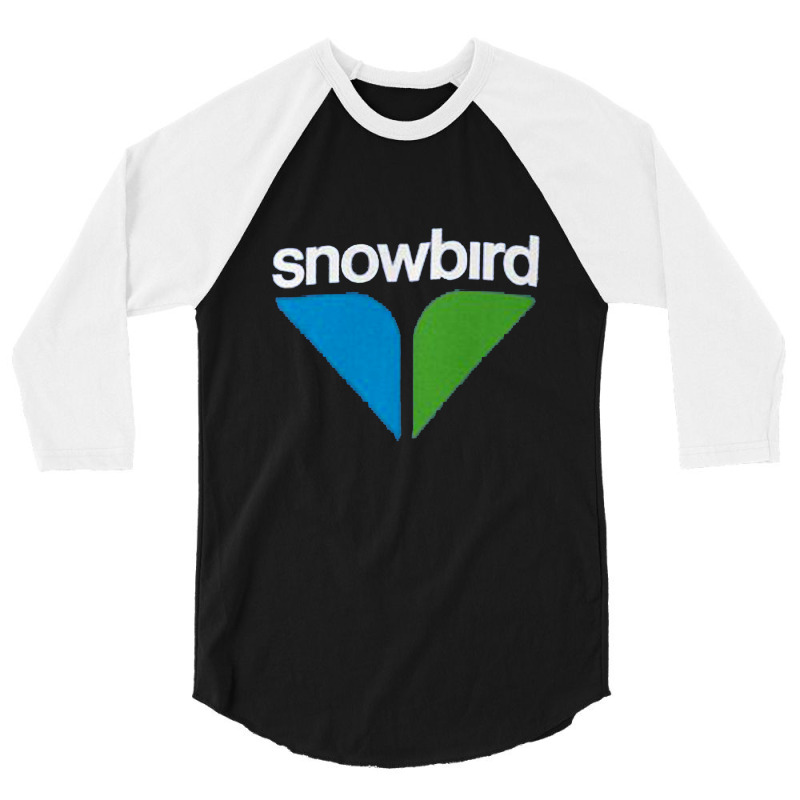 Snowbird Ski 3/4 Sleeve Shirt | Artistshot