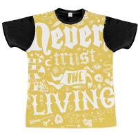 Never Trust The Living   Goth   Vintage Distressed Graphic T-shirt | Artistshot