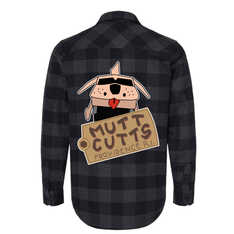 Mutt Cutts Providence Rhode Island Flannel Shirt by delhayeidai | Artistshot