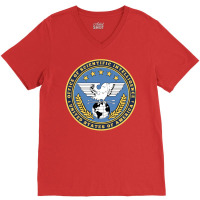 Osi Office Of Scientific Intelligence Six Million V-neck Tee | Artistshot